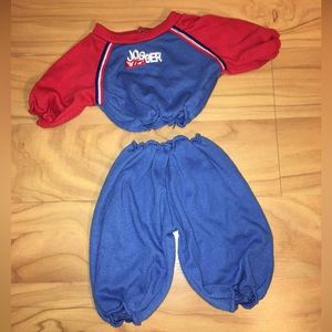 Vintage Blue & Red Jogger Outfit for CPK